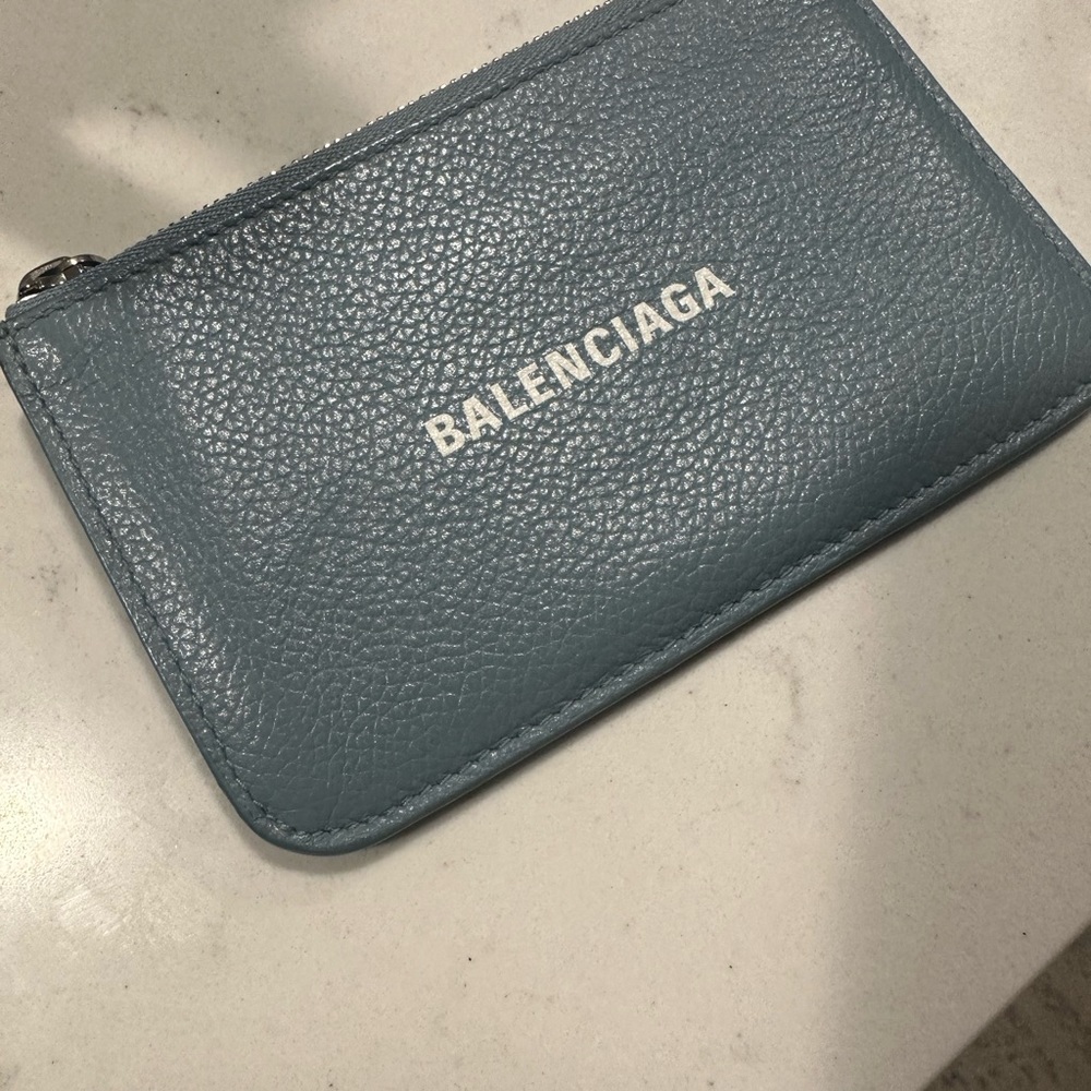 BALENCIAGA CASH LARGE LONG COIN AND CARD HOLDER